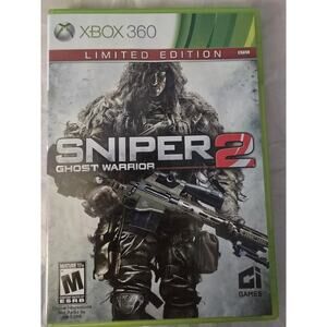 Sniper: Ghost Warrior 2 (Microsoft Xbox 360, 2013) PREOWNED Tested